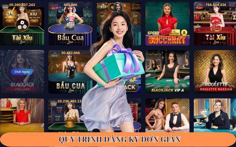 đăng ký tài khoản dễ dàng